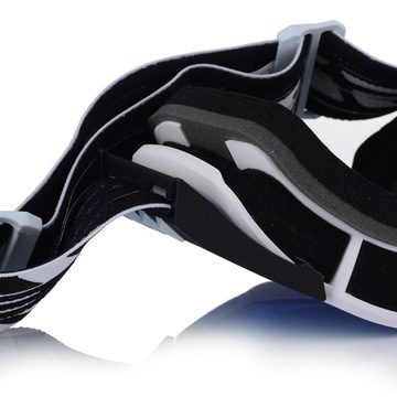 МОТОЦИКЛЬНЫЕ ОЧКИ LS2 CHARGER PRO БЕЛЫЕ + 2x ПРОТИВОТОГНУВАЮЩИЕ ЗЕРКАЛО СТЕКЛА