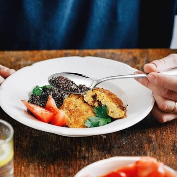 НАБОР СТОЛОВЫХ ПРИБОРОВ СУПОВАЯ ЛОЖКА СТОЛИЧНАЯ ЛОЖКА ИЗ 12 ШТ.