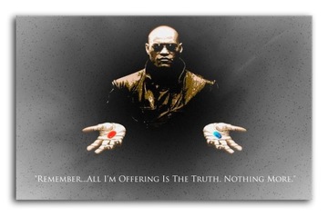 Morfeusz Matrix Foto Obraz Canvas 50x80