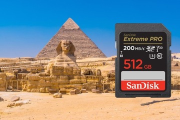 Карта памяти SANDISK Extreme PRO SDXC 512 ГБ