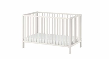 IKEA GULLIVER Łóżko dziecięce, biały, 60x120 cm