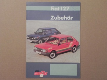 Prospekt - FIAT 127 - AKCESORIA - 198? r