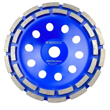 GŁOWICA TARCZA DIAMENTOWA SZLIFOWANIE BETON 180 MM