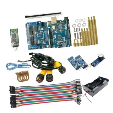 -WiFi Control Auto Track IR Obstacle Avoidance Kit R3 Project Complete