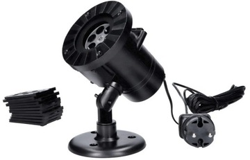 Projektor LED Zewnętrzny Halloween 12 Animacji Święta Jesień