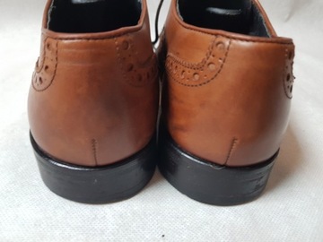 HUGO BOSS - BUTY OXFORD roz. 7 / 41 - 27 cm ideał