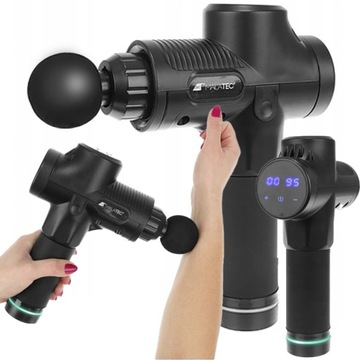 PISTOLET DO MASAŻU MASAŻER WIBRACYJNY RĘCZNY MASAŻ CIAŁA MASSAGE GUN MOCNY