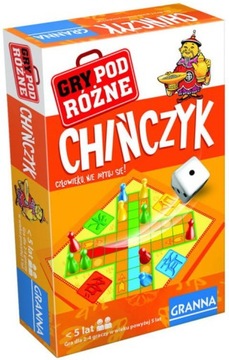 Gra Podróżna Planszowa CHIŃCZYK Mini GRANNA 2089