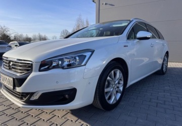 Peugeot 508 I SW Facelifting 2.0 BlueHDi 150KM 2016 Peugeot 508 bezwypadekALLURserwisbiala perla 2.0 Diesel 150KM