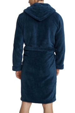 HENDERSON Халат до 40981 темно-синий 2XL