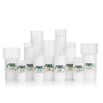 Вставки для свечей парафиновые, свечи 4-дневные Р10 (6 шт)