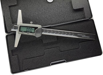 Głębokościomierz elektroniczny 300 x 150 mm 0,01