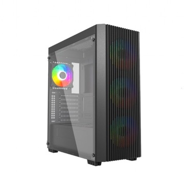 ПК ИГРОВОЙ FORNAX K600 MIDI TOWER ATX КОРПУС ДЛЯ КОМПЬЮТЕРА, СЕТОЧНОЕ ARGB-СТЕКЛО