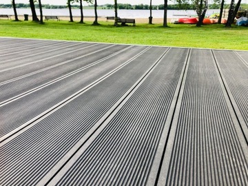 Композитная террасная доска PACO RIBBED 5,8 мм