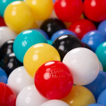 PIŁKI KULKI plastikowe KiddyMoon 100 szt 6cm
