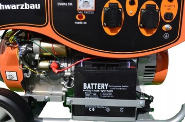 ГЕНЕРАТОР ELSTART AVR 9,6 кВт ГЕНЕРАТОР