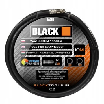 ШЛАНГ, ПНЕВМАТИЧЕСКИЙ ИЗЖИМНЫЙ ШЛАНГ 15м 6X12 20БАР