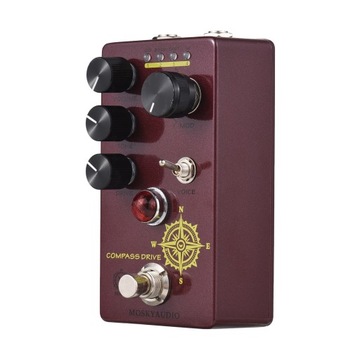 MOSKYAudio Педаль эффектов для гитары Overdrive 4 режима
