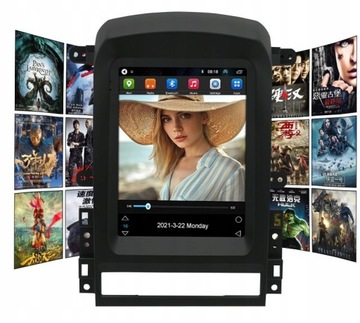 RÁDIO ANDROID CHEVROLET CAPTIVA 2006-2012 WIFI 32G