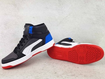 PUMA REBOUND BUTY TRAMPKI WYSOKIE DAMSKIE CZARNE