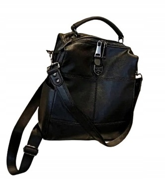 Torba/plecak skórzany retro (T122)