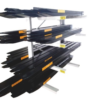Przedłużki wideł 1600x140x60 4mm Widły Nakładki