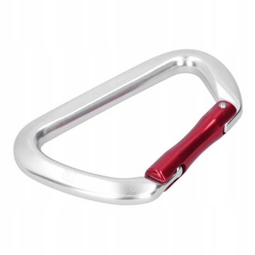 Karabinek wspinaczkowy 25KN DShape Buckle Sprzęt