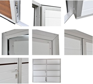 АЛЮМИНИЕВЫЕ ГАРАЖНЫЕ ДВУПОЛОТНИЧНЫЕ ВОРОТА!