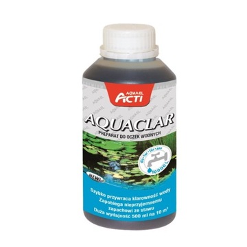 ACTI POND AquaClar 500ml - klaruje wodę w oczku