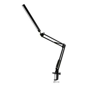 LED składane metalowe klipsy lampa biurkowa długie