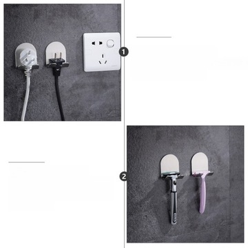 STOJAK NA GOLARKĘ HAK UŻYTKOWY DO PRZECHOWYWANIA BRZYTELKA POD PRYSZNIC