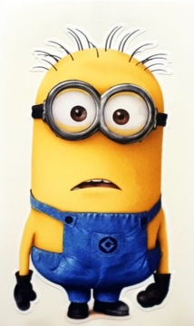 MINIONEK, MINIONS - naklejka drukowana