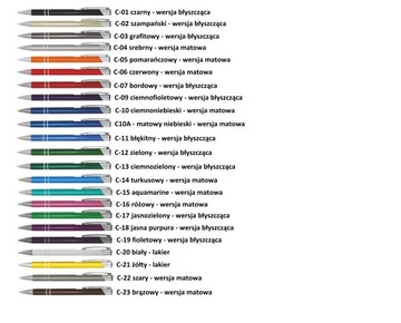Ручки рекламные металлические с логотипом GRAWER, 1000 шт.