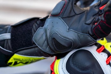 Кожаные спортивные перчатки SHIMA ST-3 FLUO БЕСПЛАТНО