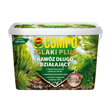 Compo Nawóz Iglaki Plus długo działający 4,5kg