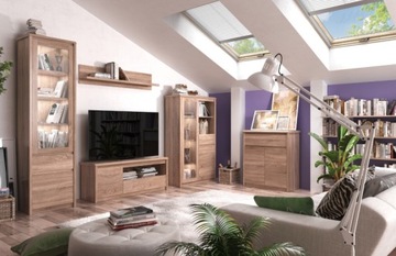 Комод 2Д1С СОММА, дуб Сонома