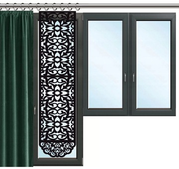 PANEL AŻUR PIONOWY FIRANA 50x220 DEKOR FIRANA