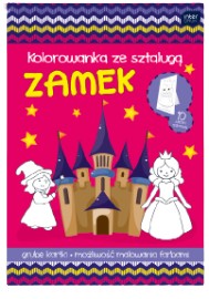 KOLOROWANKA A4 ZE SZTALUGĄ MIX WZORÓW Interdruk