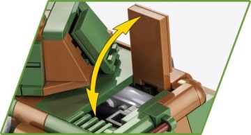 COBI WWII 2553 ФРАНЦУЗСКИЙ ТАНК RENAULT R35