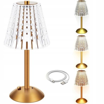 Светодиодный ночник с регулируемой яркостью Crystal Touch