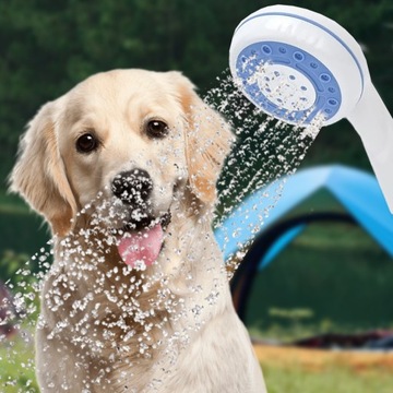 Электрический ТУРИСТИЧЕСКИЙ КЕМПИНГ Душевой аккумуляторный насос с аккумулятором