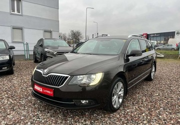 Skoda Superb II Outdoor 2.0 TDI CR DPF  140KM 2014 Skoda Superb nawigacja, skory, drugi komplet kol 2.0 Diesel 140KM, zdjęcie 8