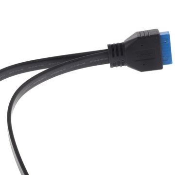 2 гнездовых порта USB 3.0 A для материнской платы, 20 контактов совпадают