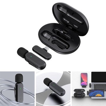 Портативный беспроводной петличный микрофон Mic DSP