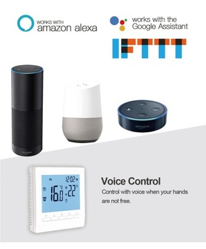 ME83 16A WIFI Alexa ТЕРМОСТАТ КОМНАТНЫЙ ТЕРМОСТАТ