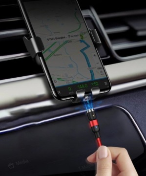 1M KABEL MAGNETYCZNY OBROTOWY 540 1-PIN SAM KABEL