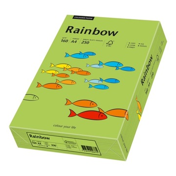 Papier ksero kolorowy A4 160g nr 76 - zielony