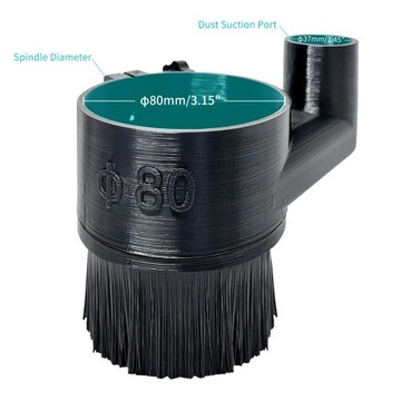 Щетка шпинделя гравировального станка с ЧПУ T