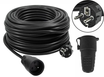 УДЛИНИТЕЛЬ ПВХ 5М 3X1,5 230В IP44 H05VV-F