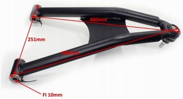 ПЕРЕДНИЙ РЫЧАГ НИЖНИЙ ПРАВЫЙ Diablo Fuxin 150/200cc